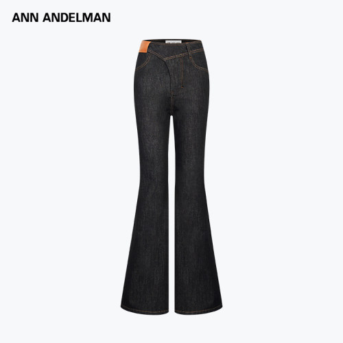 ANN ANDELMAN  秋冬新款女士撞线喇叭牛仔裤银泰百货 301286