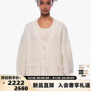 外套银泰百货 ANN 肌理感女羊毛大开衫 秋冬新款 301286 ANDELMAN