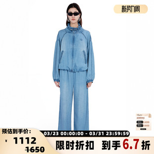 天丝花苞休闲外套牛仔上衣银泰百货 秋冬新款 301600 Peiskos Kar