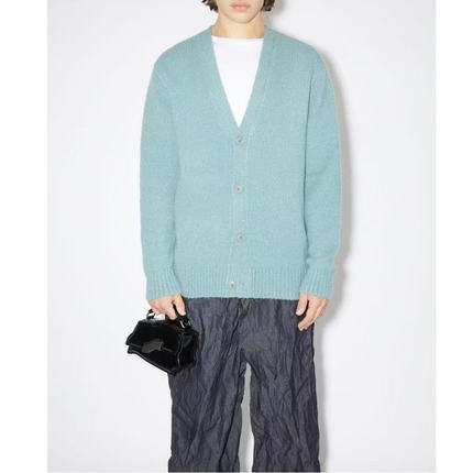 Acne Studios  秋冬款男女同款简约舒适针织开衫 301596