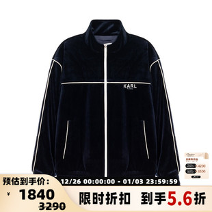 休闲日常通勤拉链卫衣 男士 银泰百货精品301574 LAGERFELD KARL