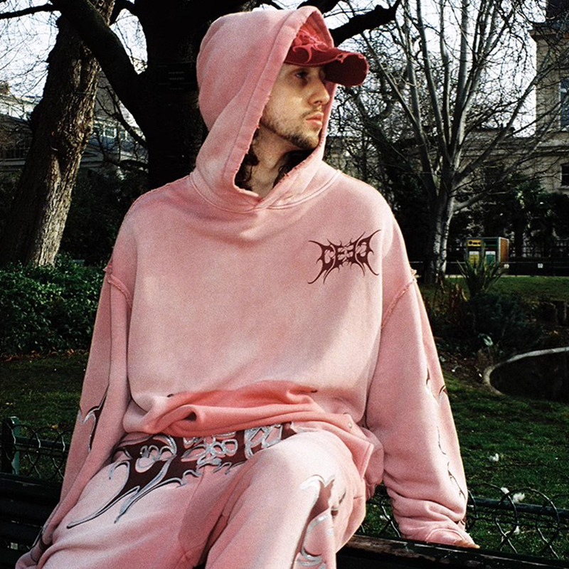 印花休闲CEECLA国风宽松卫衣