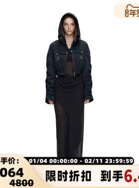 THE LAST REDEMPTION 秋冬款女士缎面渔夫夹克 301460