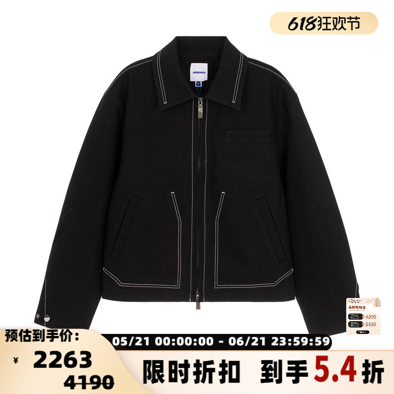 ADER ERROR新款男士潮流都市休闲夹克外套银泰百货 301574