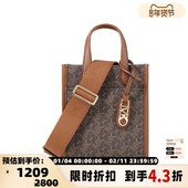 Michael Kors迈克·科尔斯女士老花托特包手提单肩包超小号300095