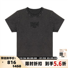 ALEXANDER WANG 春夏女士百搭纯色圆领短袖T恤银泰百货 301574