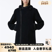 ERROR 25秋冬新款 男女同款 ADER 单排扣大衣银泰百货 3015