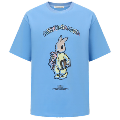 AlexiaSandra涂鸦印花短袖T恤