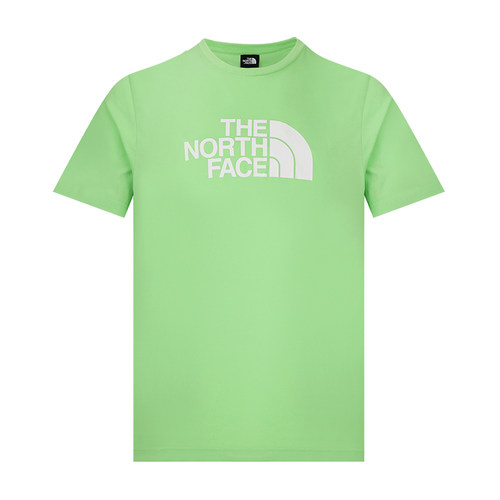THE NORTH FACE/北面 男女同款绿色大徽标短袖T恤银泰百货 300217