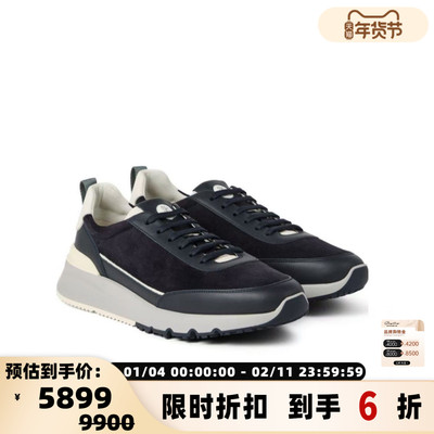 BC/Brunello Cucinelli 秋冬新款男士低帮运动鞋银泰 301574