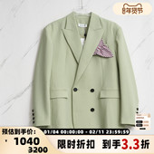 SHORT SENTENCE女士高级感休闲双排扣西服银泰百货精品 301596