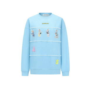 女士AS四只兔子接缝卫衣 兔子系列 301261 Sandra Alexia