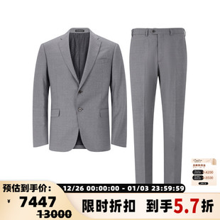 银泰百货 Emporio 两粒单排扣西服套装 男士 300095 Armani阿玛尼