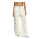 阔腿牛仔裤 裤 银泰百货精品301574 春夏女士米白色工装 DIESEL