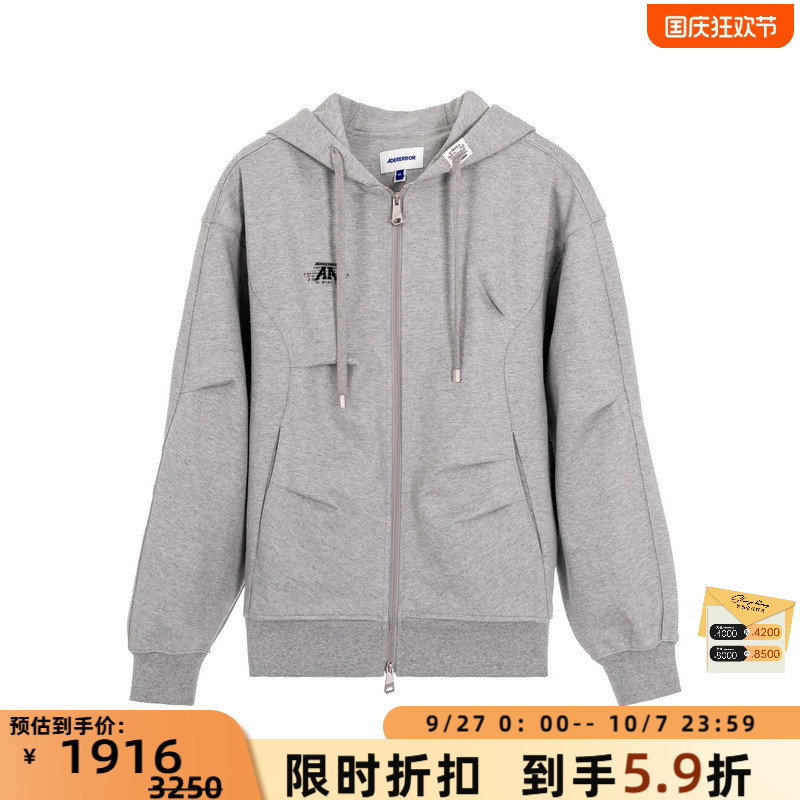 ADERERROR中性连帽卫衣