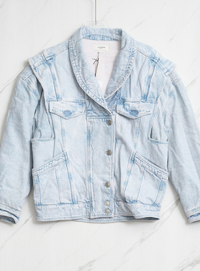 Isabel Marant Etoile 日常通勤女士牛仔外套银泰百货精品 301596