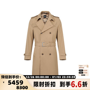 风衣大衣银泰百货 Hugo black系列中长款 男士 300095 Boss雨果博斯