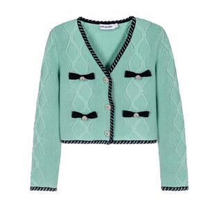 【断码】SELF-PORTRAIT 24秋冬新款女士小香风开衫毛衣301574