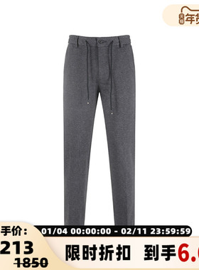 Hugo Boss雨果博斯 男士black系列休闲裤长裤银泰百货 300095