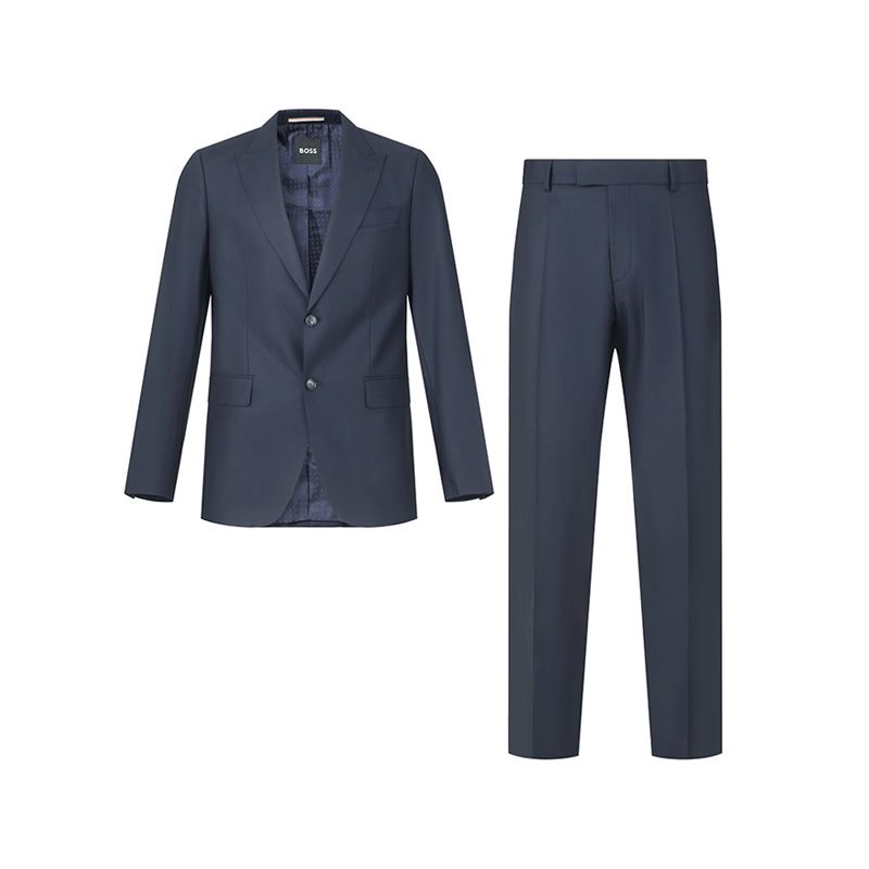 HugoBoss男士修身商务西服套装