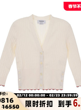THOM BROWNE 2025春夏女士开衫毛衣针织衫银泰百货精品 301574