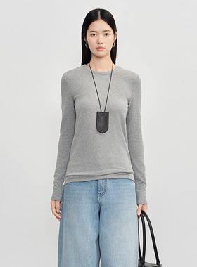 concise-white/简白 秋冬女士AW系列德绒长袖银泰百货 301257