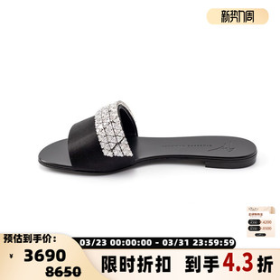 银泰 春夏优雅休闲平底女士拖鞋 301574 ZANOTTI GIUSEPPE