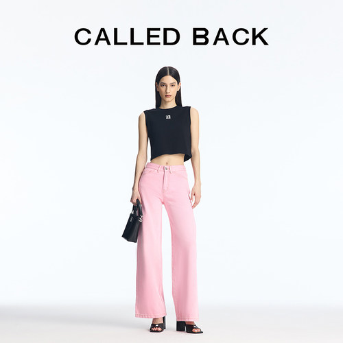 CALLEDBACKT恤背心女短款