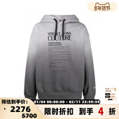 VJC 男士 LOGO图案宽松版 Versace范思哲 连帽卫衣银泰百货 300095