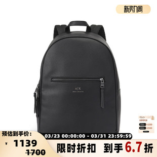 300095 AX手提双肩包背包银泰百货 Armani阿玛尼AX 男士