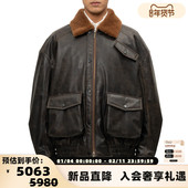 CHEN 双门襟工装 WANG FENG 秋冬新款 男士 夹克外套银泰百货 301614