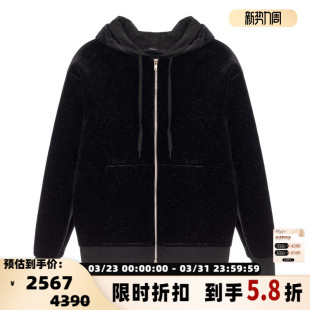 pushBUTTON 卫衣银泰百货301574 日常休闲女士拉链连帽长袖