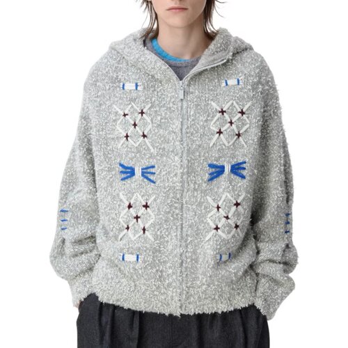ADER ERROR 秋冬新款男女同款羊毛混纺连帽毛衣银泰百货 301574