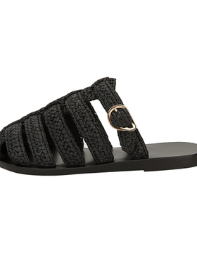 ANCIENT GREEK SANDALS 女士春夏度假植物材料凉鞋银泰百货精品