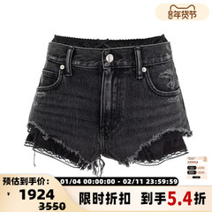 Alexander Wang女士纯棉牛仔短裤（水洗产品）银泰百货 301574