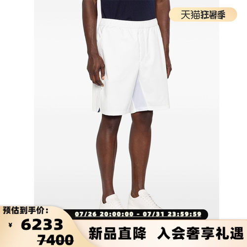 BRUNELLO CUCINELLI 26春夏男士拼接宽松休闲短裤银泰百货 301574
