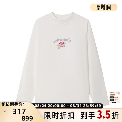 VETEMENTS男女同款宽松上衣