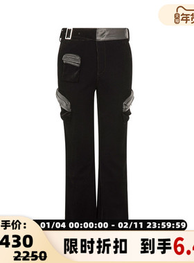 The Last Redemption 男士休闲灯芯绒喇叭工装裤 301460