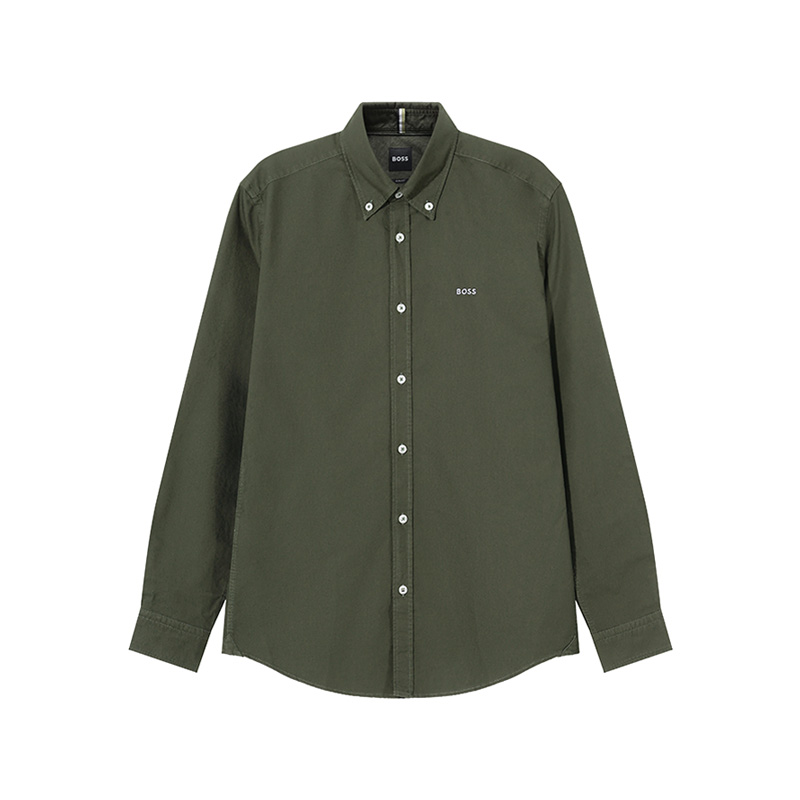HugoBoss雨果博斯男士长袖衬衫