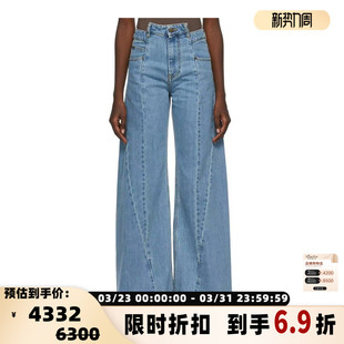 银泰百货 MAISON 女士解构阔腿牛仔裤 春夏新款 301574 MARGIELA