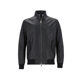 black系列皮衣皮夹克银泰百货 男士 300095 Boss雨果博斯 Hugo