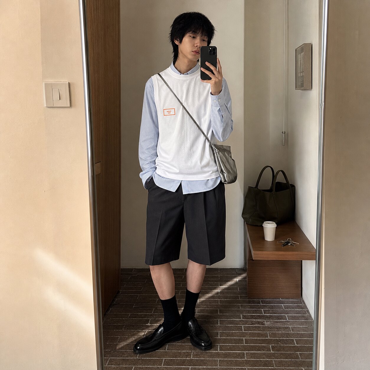 MARTINEROSE男士休闲纯棉背心图片