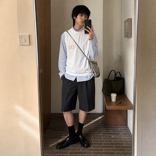 MARTINEROSE男士休闲纯棉背心