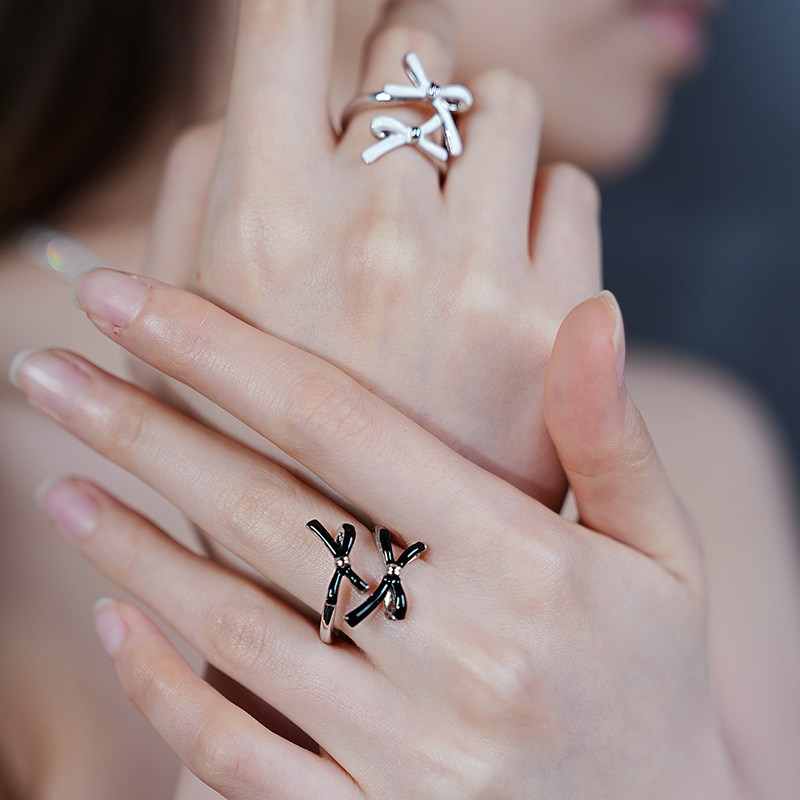 DEPARTMENT蝴蝶结共振戒指