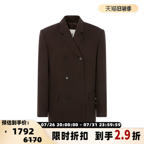 RECTO休闲时髦双排扣长袖上衣
