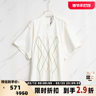 ANDERSSON BELL 女士休闲百搭纯棉圆领短袖T恤银泰百货精品301596