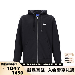 连帽拉链卫衣银泰 Hugo HUGO系列宽松版 男士 300095 Boss雨果博斯