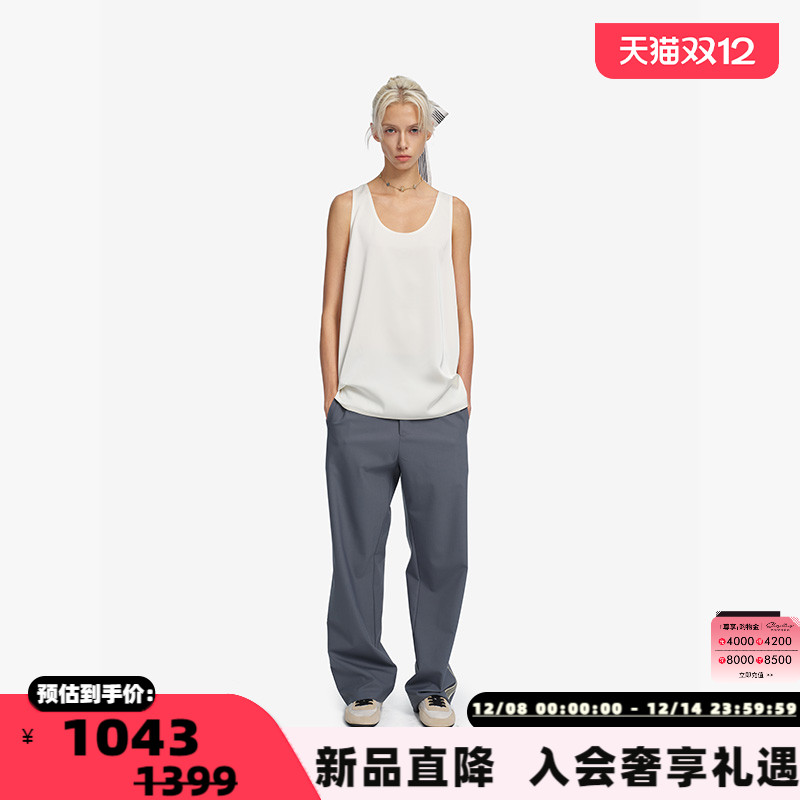 PROJECTJOIN 秋冬男女同款非对称饰带背心银泰百货 300228