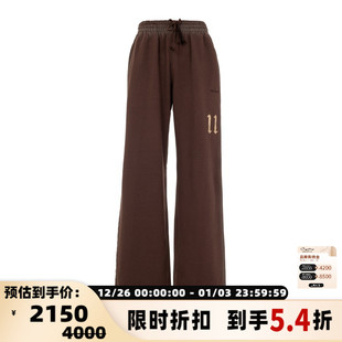 银泰百货精品 休闲运动裤 301574 女士春秋纯棉休闲裤 WE11DONE