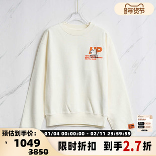 Heron Preston日常通勤男士刺绣字母印花套头卫衣银泰百货 301596